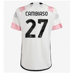 Juventus Andrea Cambiaso #27 Bortatröja 2023-24 Kortärmad